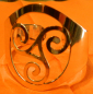 Preview: Celtic Triple Spiral Bangle (KVB01)